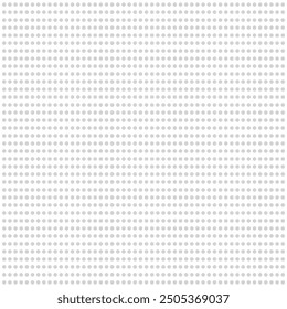 Dotted grid pattern background with dots in square points on vector white paper. Dotted grid seamless pattern and abstract geometric mesh with dots halftone
