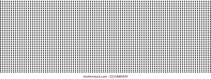 Dotted grid pattern background with dots in square points on vector white paper. Dotted grid seamless pattern and abstract geometric mesh with dots halftone
