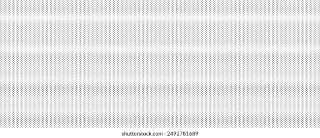 Dotted grid seamless pattern for bullet journal. Black point texture. Black dot grid for notebook paper. Vector illustration on white background.