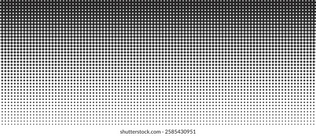 Dotted grid seamless pattern for bullet journal. Black point texture. dotted modern background