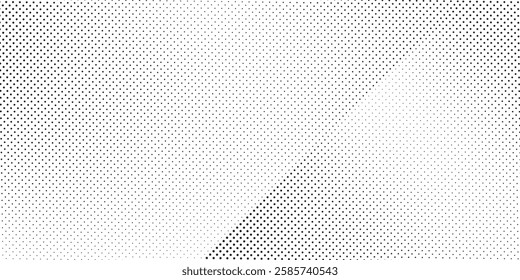 Dotted grid seamless pattern for bullet journal. Black point texture. Black dot grid