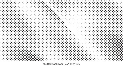Dotted grid seamless pattern for bullet journal. Black point texture. Black dot grid for notebook paper 