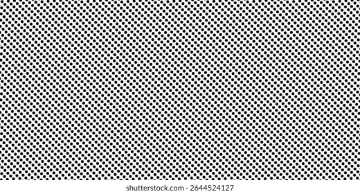 Dotted grid seamless pattern for bullet journal. Black point texture. Black dot grid for notebook paper 