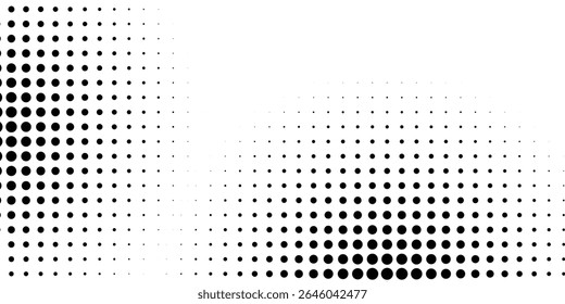 Dotted grid seamless pattern for bullet journal. Black point texture. Black dot grid for notebook paper. dot modern design concept. vector eps10