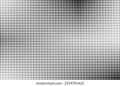 Dotted grunge halftone gradient background. Faded grit noise texture. White and black sand wallpaper. Retro pixelated backdrop. Anime or manga style comic overlay. 