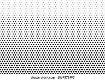 Dotted Halftone Background. Distressed Backdrop. Grunge Overlay. Fade Texture. Vector illustration
