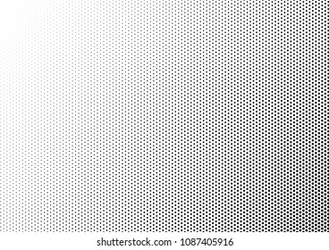 Dotted Halftone Background. Distressed Texture. Fade Pop-art Backdrop. Vintage Overlay. Vector illustration