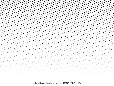 Dotted Halftone Background. Distressed Texture. Dots Overlay. Vintage Pop-art Pattern. Vector illustration