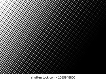 Dotted Halftone Background. Dots Distressed Texture. Vintage Backdrop. Fade Pattern. Vector illustration