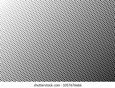 Dotted Halftone Background. Dots Grunge Pattern. Vintage Overlay. Pop-art Backdrop. Vector illustration