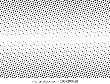 Dotted Halftone Background. Dots Overlay. Vintage Grunge Texture. Modern Fade Backdrop. Vector illustration