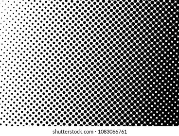 Dotted Halftone Background. Dots Overlay. Monochrome Vintage Backdrop. Pop-art Pattern. Vector illustration