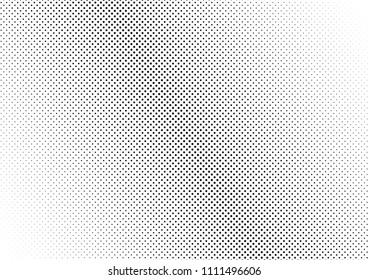 Dotted Halftone Background. Dots Points Overlay. Modern Grunge Pattern. Monochrome Fade Texture. Vector illustration