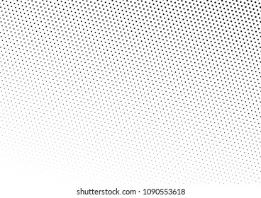 Dotted Halftone Background. Fade Backdrop. Distressed Pop-art Overlay. Grunge Pattern. Vector illustration