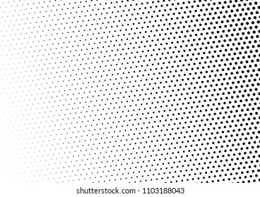 Dotted Halftone Background. Fade Gradient Backdrop. Abstract Grunge Texture. Pop-art Pattern. Vector illustration