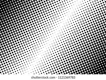 Dotted Halftone Background. Gradient Texture. Points Abstract Overlay. Modern Pop-art Backdrop. Vector illustration