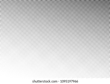 Dotted Halftone Background. Gradient Vintage Backdrop. Points Dots Overlay. Fade Abstract Texture. Vector illustration
