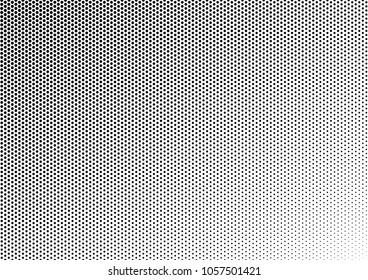Dotted Halftone Background. Grunge Backdrop. Modern Vintage Overlay. Fade Pattern. Vector illustration