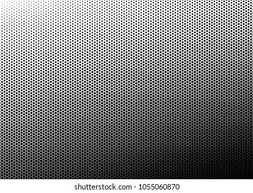 Dotted Halftone Background. Grunge Modern Backdrop. Monochrome Abstract Pattern. Points Overlay. Vector illustration