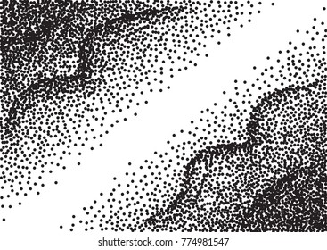 Dotted halftone background. Grunge vector pattern for business design. Gradient texture in pop art style. Universal stipple dot template