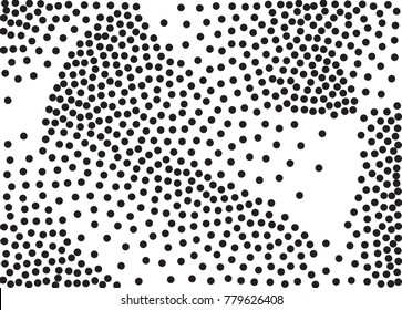 Dotted halftone background. Grunge vector pattern for business design. Gradient texture in pop art style. Universal stipple dot template
