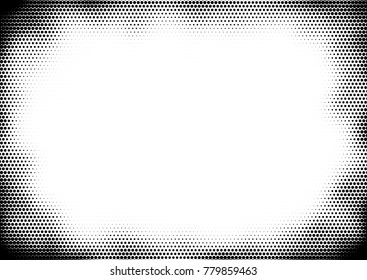 Dotted halftone background. Grunge vector pattern for business design. Gradient texture in pop art style. Universal stipple dot template