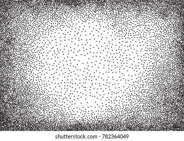 Dotted halftone background. Grunge vector pattern for business design. Gradient texture in pop art style. Universal stipple dot template