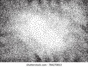 Dotted halftone background. Grunge vector pattern for business design. Gradient texture in pop art style. Universal stipple dot template
