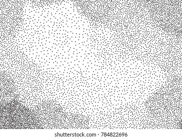 Dotted halftone background. Grunge vector pattern for business design. Gradient texture in pop art style. Universal stipple dot template