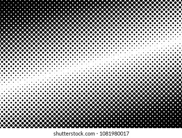 Dotted Halftone Background. Modern Fade Overlay. Vintage Dots Pattern. Pop-art Texture. Vector illustration