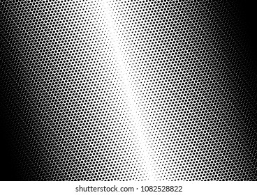Dotted Halftone Background. Modern Pattern. Distressed Overlay. Monochrome Dots Backdrop. Vector illustration