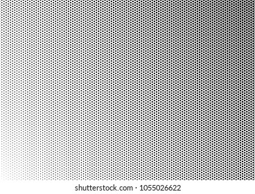 Dotted Halftone Background. Monochrome Gradient Pattern. Fade Texture. Pop-art Overlay. Vector illustration
