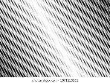 Dotted Halftone Background. Monochrome Texture. Modern Backdrop. Points Pattern. Vector illustration