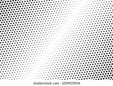 Dotted Halftone Background. Points Overlay. Modern Backdrop. Fade Abstract Texture. Vector illustration