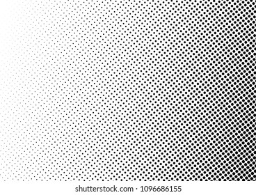 Dotted Halftone Background. Points Pop-art Overlay. Dots Backdrop. Monochrome Fade Pattern. Vector illustration