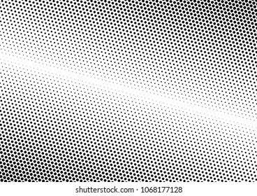 Dotted Halftone Background. Points Vintage Backdrop. Fade Overlay. Gradient Texture. Vector illustration