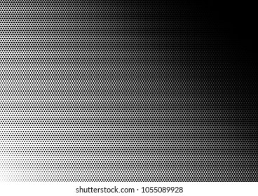 Dotted Halftone Background. Pop-art Distressed Overlay. Grunge Backdrop. Vintage Black and White Pattern. Vector illustration