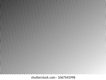 Dotted Halftone Background. Pop-art Fade Pattern. Modern Monochrome Backdrop. Grunge Points Overlay. Vector illustration