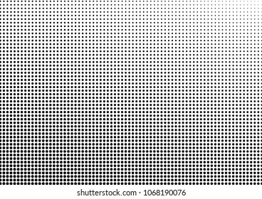 Dotted Halftone Background. Pop-art Points Pattern. Abstract Overlay. Fade Dots Texture. Vector illustration