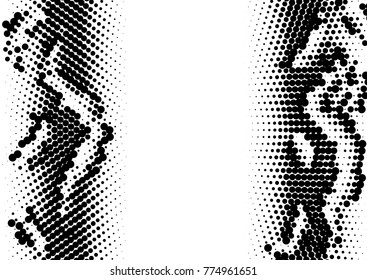 Dotted halftone background. Simulation of snake skin or python pattern. Vector illustration