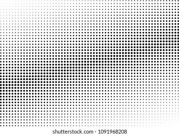 Dotted Halftone Background. Vintage Dots Pattern. Abstract Overlay. Fade Grunge Texture. Vector illustration