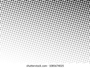 Dotted Halftone Background. Vintage Overlay. Fade Backdrop. Grunge Points Pattern. Vector illustration