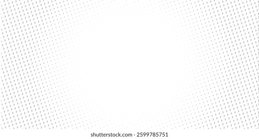 Dotted halftone gradient texture. Vanishing polka dot background. Repeating dots gradation pattern background. Black fading comic pop art overlay backdrop. Raster effect wallpaper. Vector halftone 