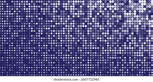 Dotted halftone gradient texture. Vanishing polka dot background. Repeating dots gradation modern abstract