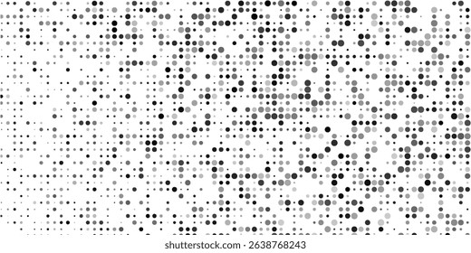Dotted halftone gradient texture. Vanishing polka dot background. Repeating dots gradation pattern background. Black fading comic pop art overlay backdrop. Vector halftone dynamic eps 10