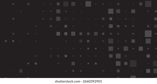 Dotted halftone gradient texture. Vanishing polka dot background. Repeating rectangle abstract modern design background