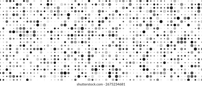 Textura de gradiente de meio-tom pontilhado. Desaparecimento polca ponto fundo abstrato arte simples moderna