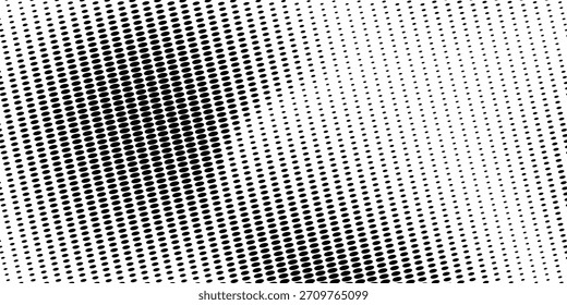 Dotted halftone gradient texture. Vanishing polka dot background. Repeating dots gradation pattern modern arts dotted