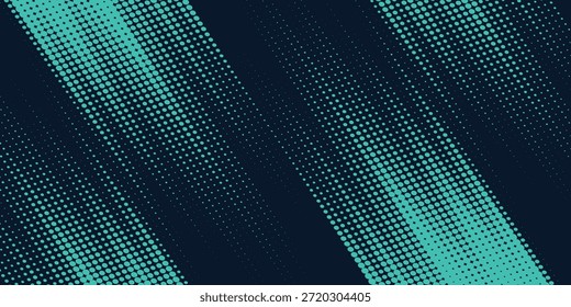 Gradientenstruktur mit gepunktetem Halbton. Verschwindender Polka-Punkt-Hintergrund. Wiederholte Punkte Abstufung Muster Hintergrund. Schwarze verblassende Comic-Pop-Art-Overlay-Hintergrund. Rastereffekt-Bildschirmhintergrund. Vektorhalbton