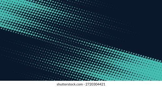Dotted halftone gradient texture. Vanishing polka dot background. Repeating dots gradation pattern background. Black fading comic pop art overlay backdrop. Raster effect wallpaper. Vector halftone